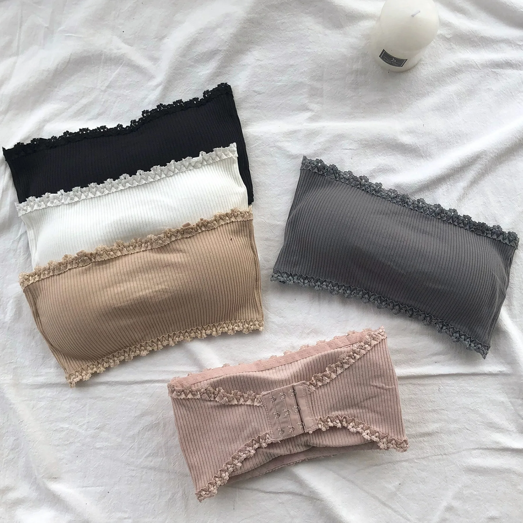 Women's Lace Strapless Push Up Bralette