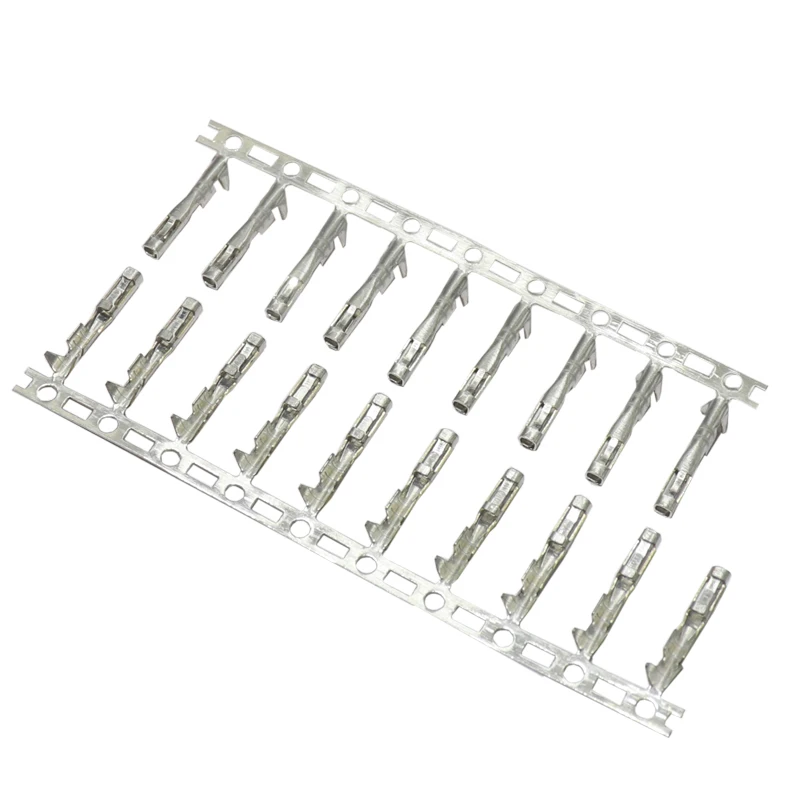 【300-50PCS 】2.54mm Dupont Jumper Wire Cable Housing Female Pin Connector Terminal0