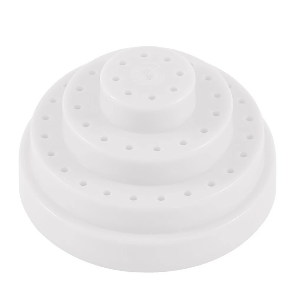 

Grinding Head Box 48 Holes Nail Bit Organizer Plastic Holder Stand Dustproof Display Box For Nail Bit Organizer Home Use