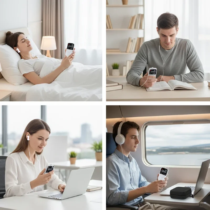 

Vagus Nerve Stimulation Sleep Device Ear Clip for Insomnia Relief Anxiety Depression Fast Deep Sleep