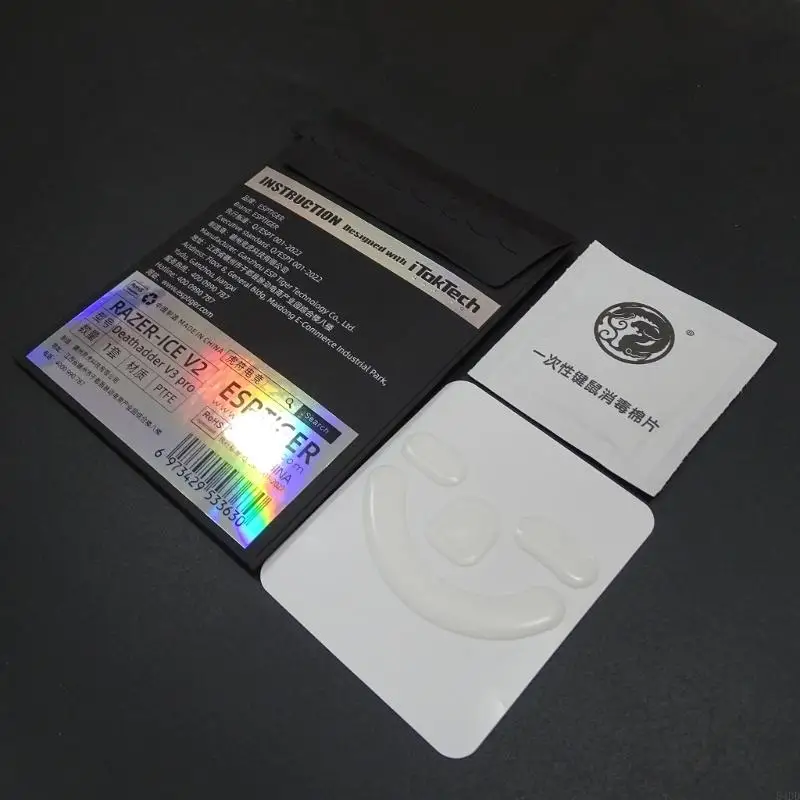 54DD Esptiger Ice Mouse Clates Mouse Feet для Deathadder Wireless Mouse