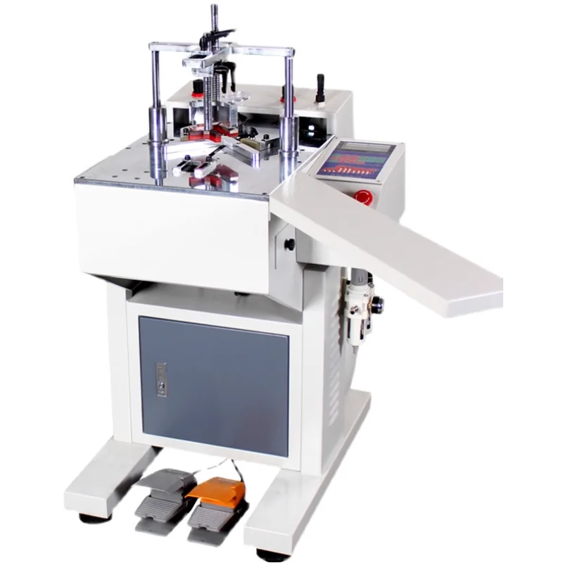 Working Pneumatic Joint Machine Automatic Photo Frame Underpinner for Picture Frame