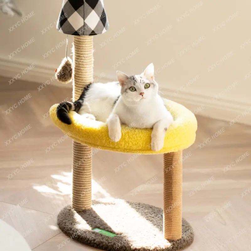 

Cat Climbing Frame Cat Nest Cat Tree Integrated Small Apartment Cat Rack Cat Toy Cat Climbing Column Pet Supplies cat cage