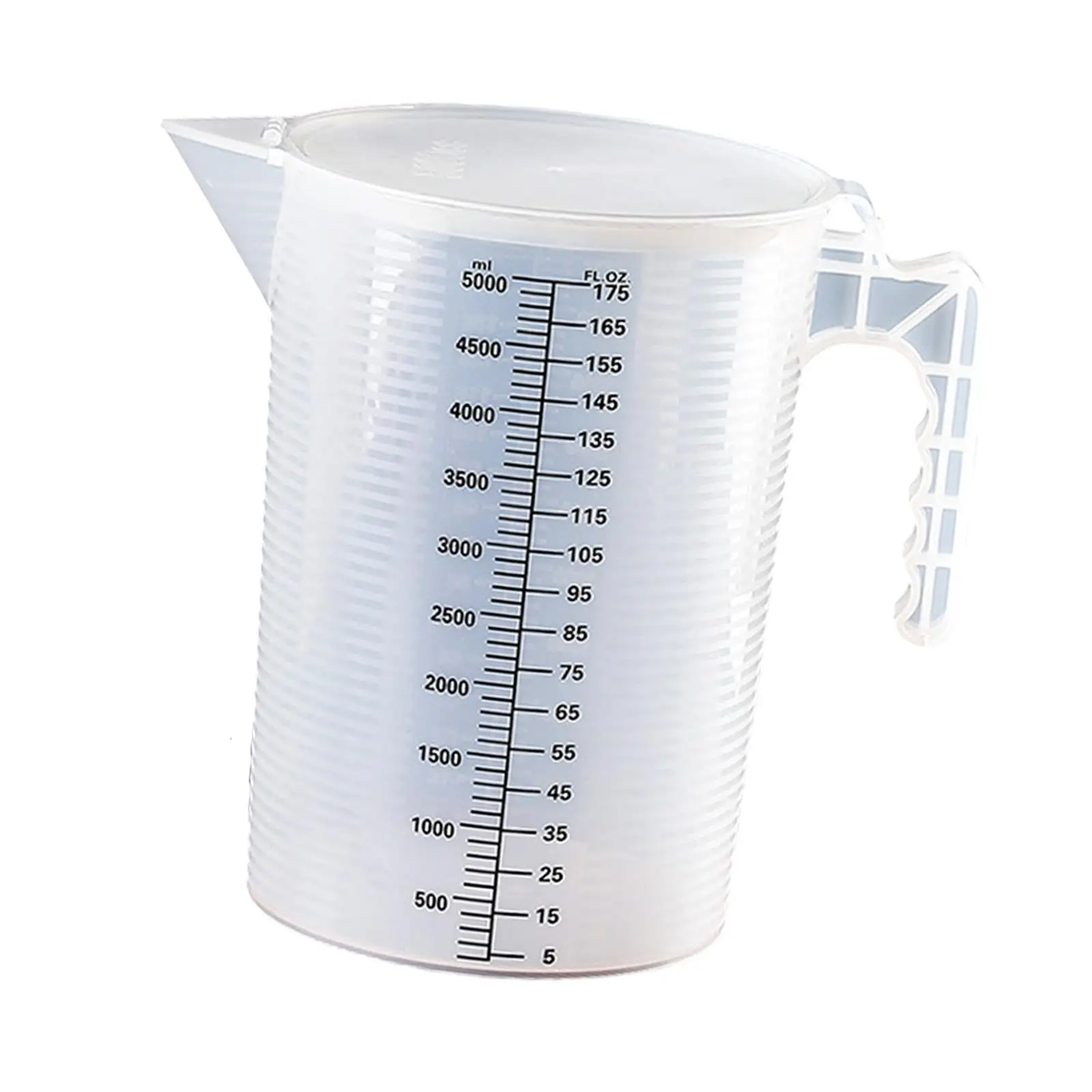 Plastic Pitcher 5000ml Clear Measuring Cup for Milk Cold Beverage Juice