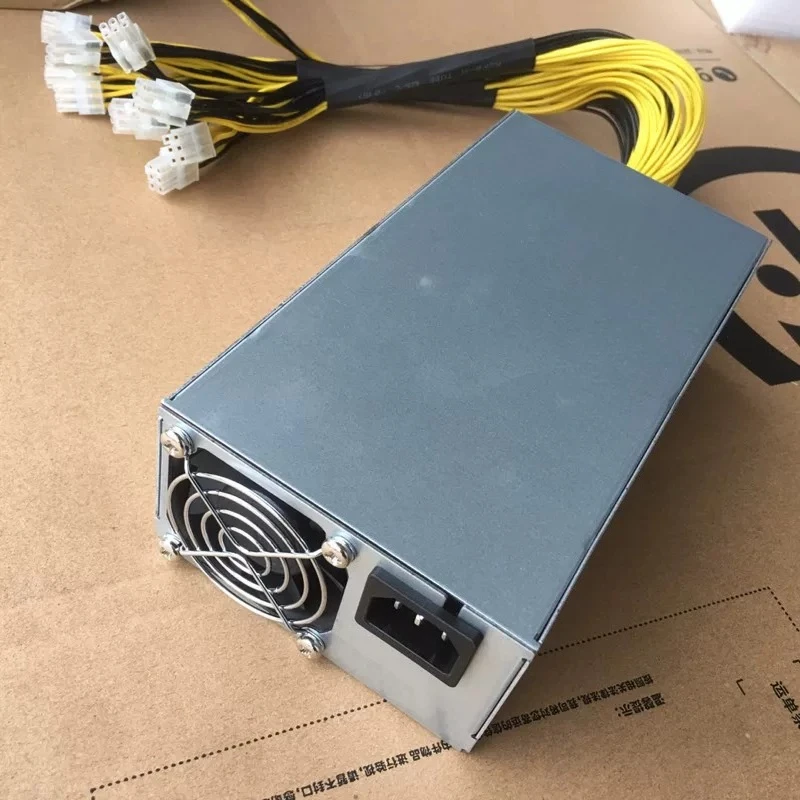Silent 1800W 1600W 2000W ATX Power Supply High Wattage PSU Quiet Fan Graphics Card Multi-GPU Mining Gaming Workstation Desktop