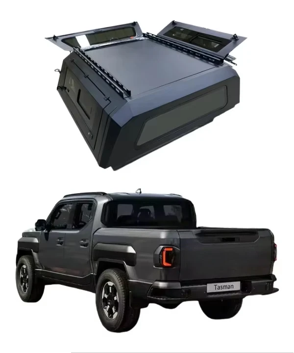 Manganese Steel Canopy Hardtop Topper for   Tasman 2025 2026 Heavy Duty Waterproof Powder Coated 4x4 Off-Road Lockable