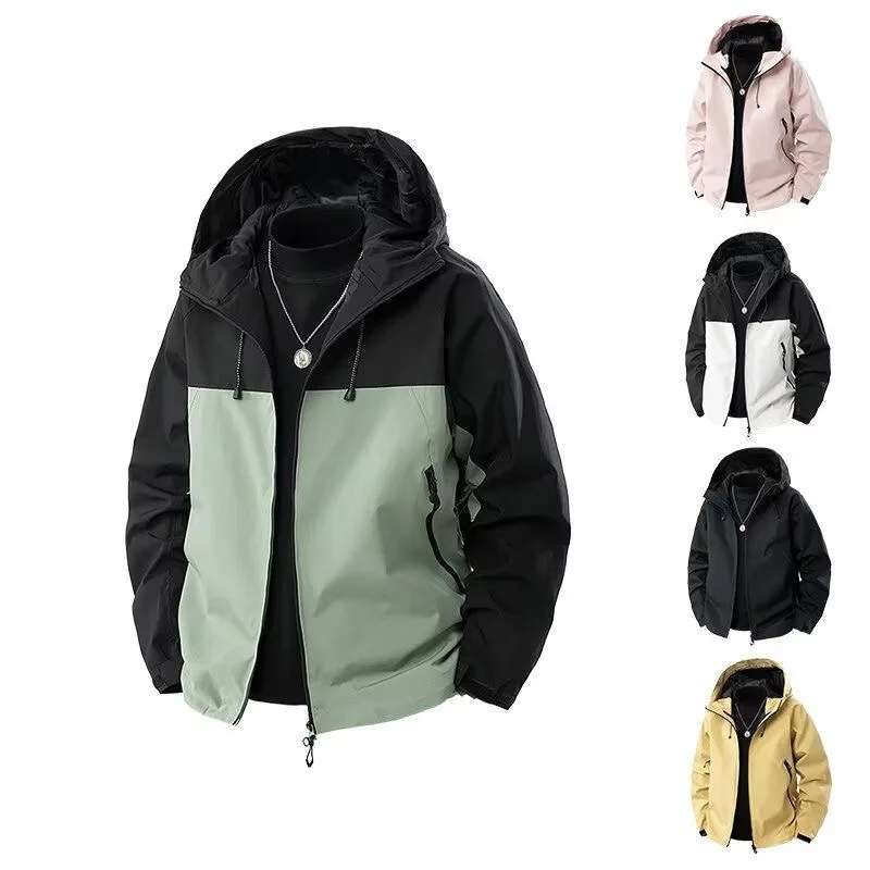 

American Sle Men's Jaet Spring Autumn New Trend Casual Workwear Coat Boys' Autumn Faion Collar Coat Top