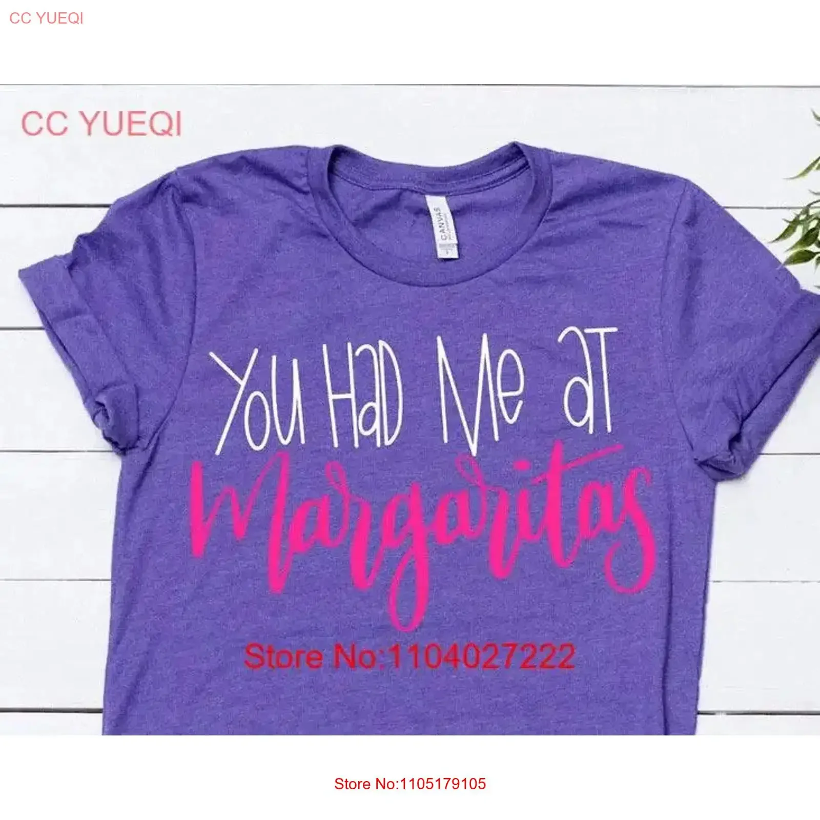 لقد كان لي في مارغريتا مضحك الشرب تي شيرت أنا أحب يوم مارغريتا عطلة في حالة سكر الغداء خمر غسلها امتدت الأزياء #1