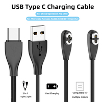 Earphone USB Type C Charging Cable for Shokz OpenSwim Pro S710 Magnetic Adapter for Aftershokz Aeropex AS800/S803/S810 OpenRun