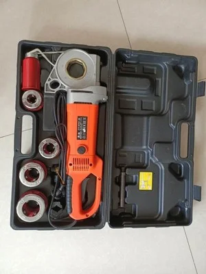 Galvanized Pipe Threader Electric Threading Machine  Portable HandheHandheld Electric Pipe Threader - Portable Galvanld Electric