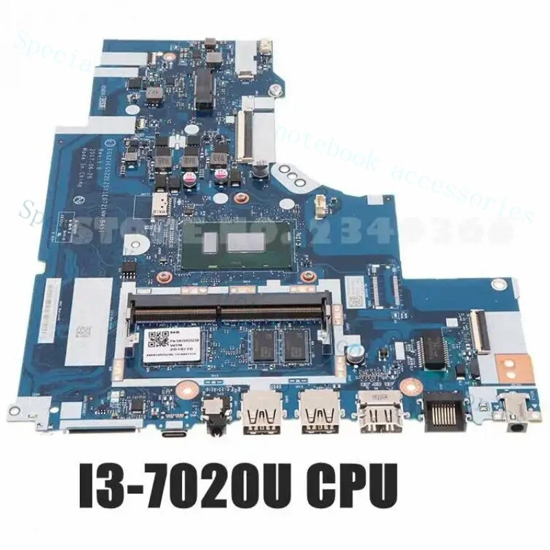 

A+ NM-B451 For Lenovo IdeaPad 330-15IKB 330-17IKB Laptop Motherboard I3-7020U CPU
