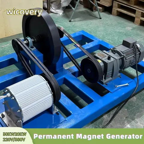 20KW Factory Electric Generator 48V 96V 220V 120V Gearless Permanent Magnet Generator Magnetic Dynamo High Efficiency Alternator