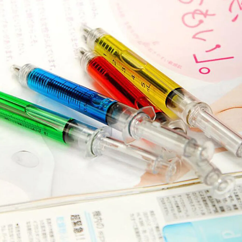 

15 PCS Ballpoint Pen Mixed Style Needle Tube Ball-point Creative Cute Chic Funny