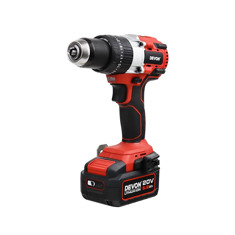 HotLithium Bateria 20v Broca Elétrica Brushless Recarregável Pistola de Grau Industrial Furadeira de Impacto Ferramenta Elétrica Vermelho Molde de Sop