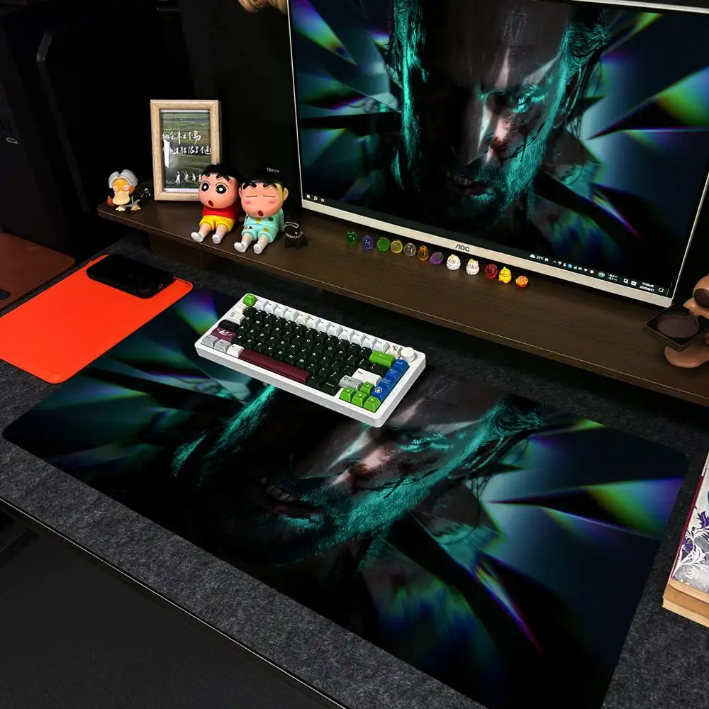 Game A-Alan Wake 2 Mouse Pad Xxl Computer Large Size Non-slip Gamer Keyboard 90x40cm Art Design HD Deskmat