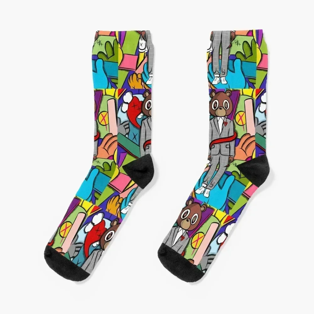 

808's Socks kawaii Run Wholesale loose Socks For Man Women's