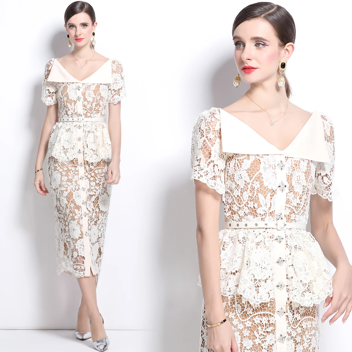 Ele High Waist Lace…