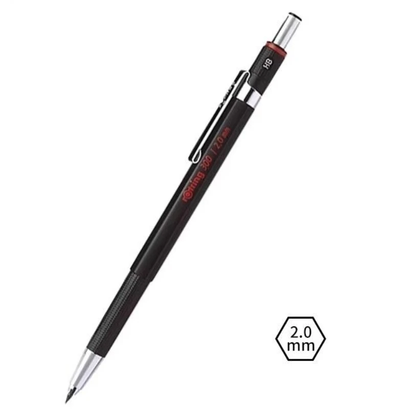 

German-Rotring 300 Automatic Pencil 2.0mm Professional Drawing Tool Hand Drawn Manga Sketching Drawing Office Mechanical Pencils