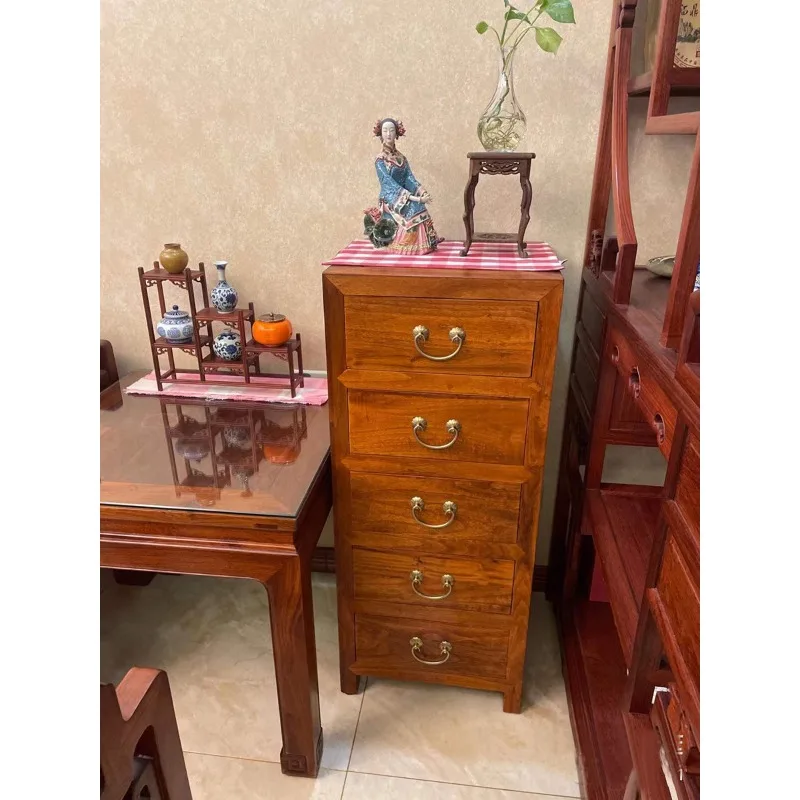 Cassettiera cinese in legno massello camera da letto angolo in legno di canfora soggiorno moderno