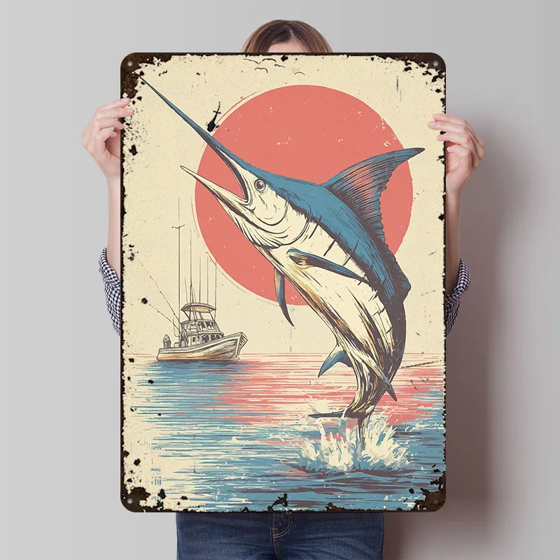 Marlin Leaping Fish… - image