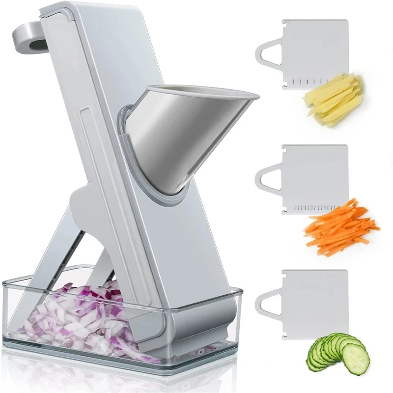 

Multifunction Vegetable Slicer Safe Kitchen Slicer Salad Chopper Potato Slicer Grater French Fries Cutter Kitchen Accessories