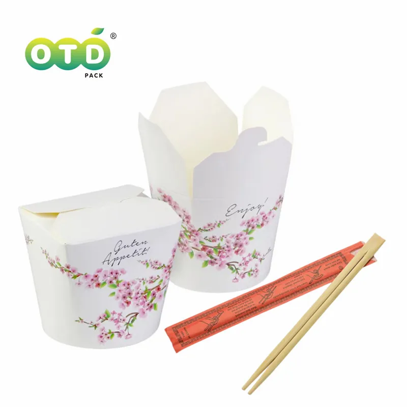 20/40Pcs Pack ChineseTake Out Box Bio Noodle Take Out Food Container Perfect for Takeout Restaurants