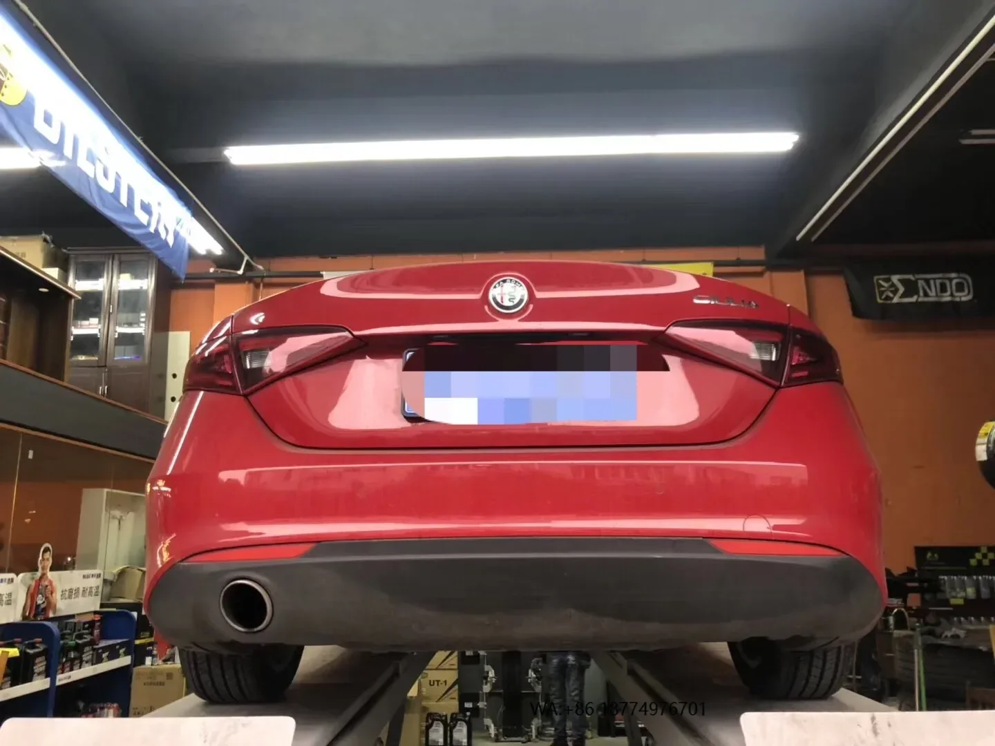 

AOOAS Tuning Exhaust Manufacture Catback Exhaust System For Alfa Romeo Giulia / Stelvio
