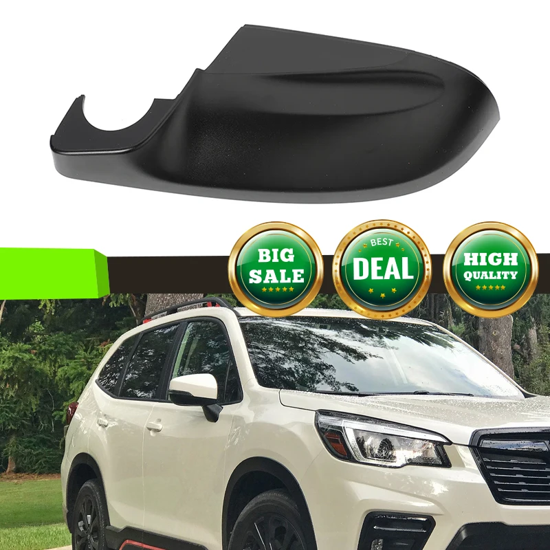 1Pair Car Rearview Side Mirrors Cover Trim Front Left Driver Exterior Mirror Lower Cover Cap For Crosstrek Forester 2018-2023