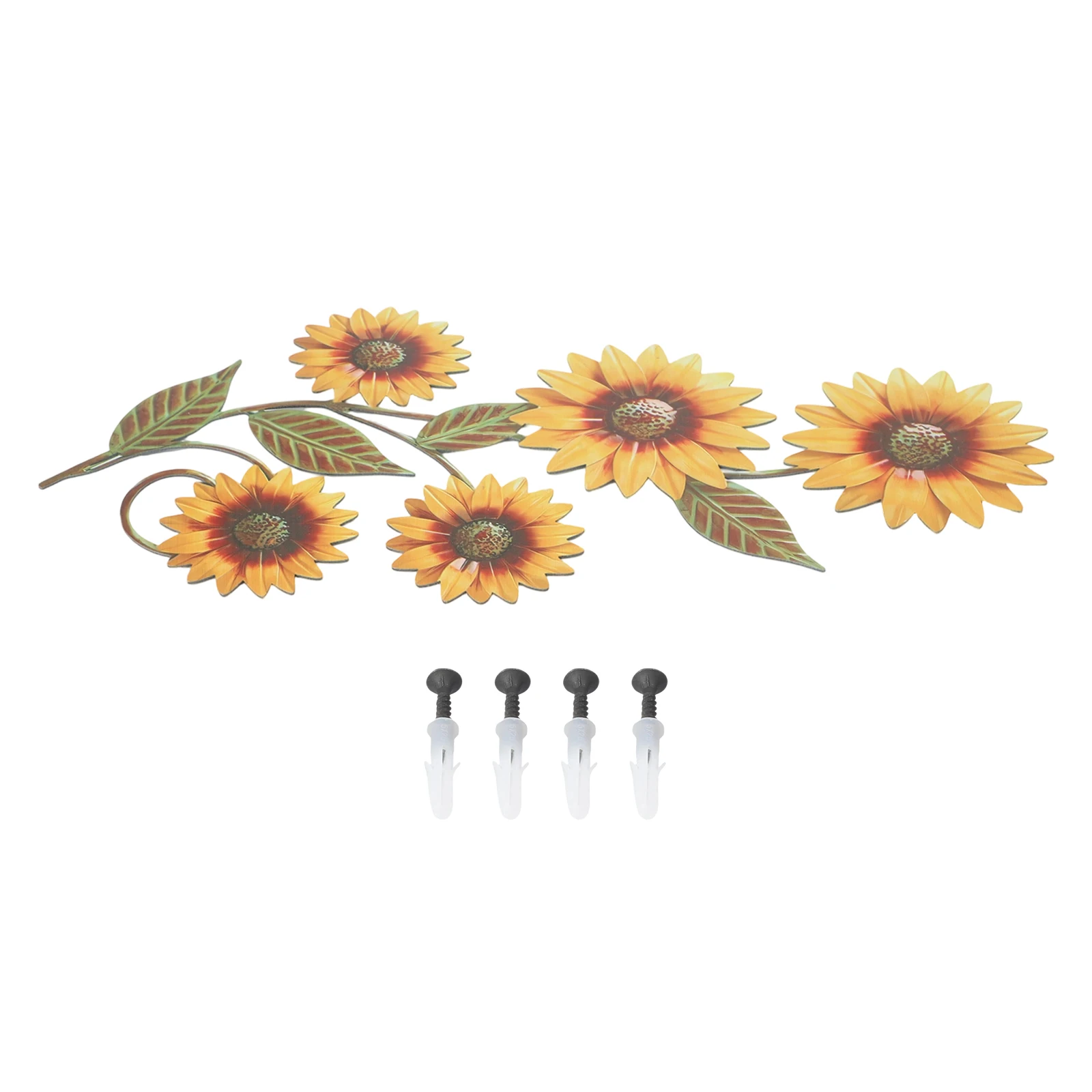 Artistic Wall Piece 3D Metal Art Brightening Indoor Space Indoor Outdoor Use For Indoor for Living Space Cheerful Home Accents