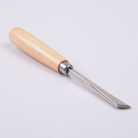 6pcs Wood Carving Chisel Set Polished Wood Handle Ergonomic Design Long-Term Use Professional Woodworking Tools Gouges Hand