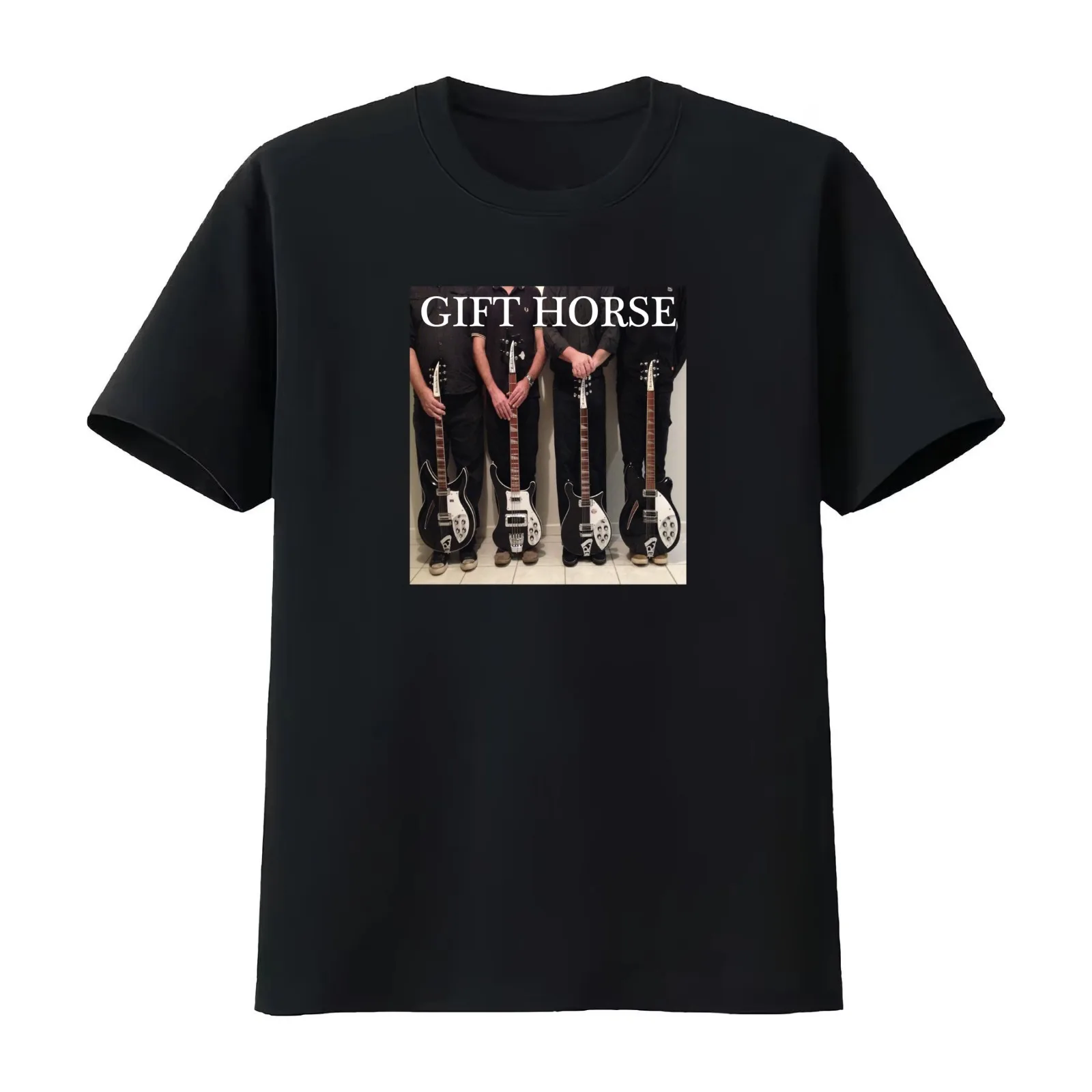 Black Ricks T-Shirt Summer Casual Cotton Tee Oversized Streetwear Tops Vintage Graphic Print Loose Fit Short Sleeve