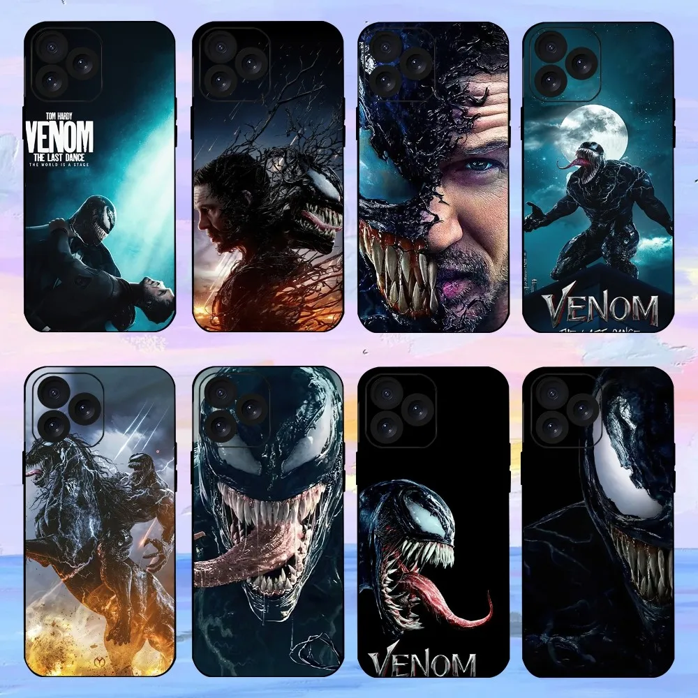 BEAST KINGDOM DC V-Venom The Last Dance Phone Case For iPhone 15 14 13 12 11 8 Mini Xr Xs X Xsmax Pro Max Plus Shell