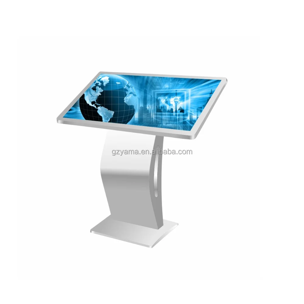 

Monitor Multi Touch Screen Floor Stand Display 32inch Advertising Lcd Information Interactive Kiosk