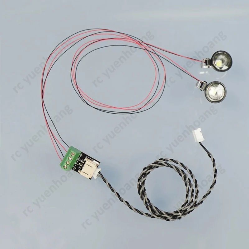 1 قطعة ل 1/14 مقياس تاميا 4 في 1 MFC-03 01 PH2.0 وحدة التوسعة محطة كتلة ضوء مجموعة سلك تعديل جزء ل RC نموذج سيارة