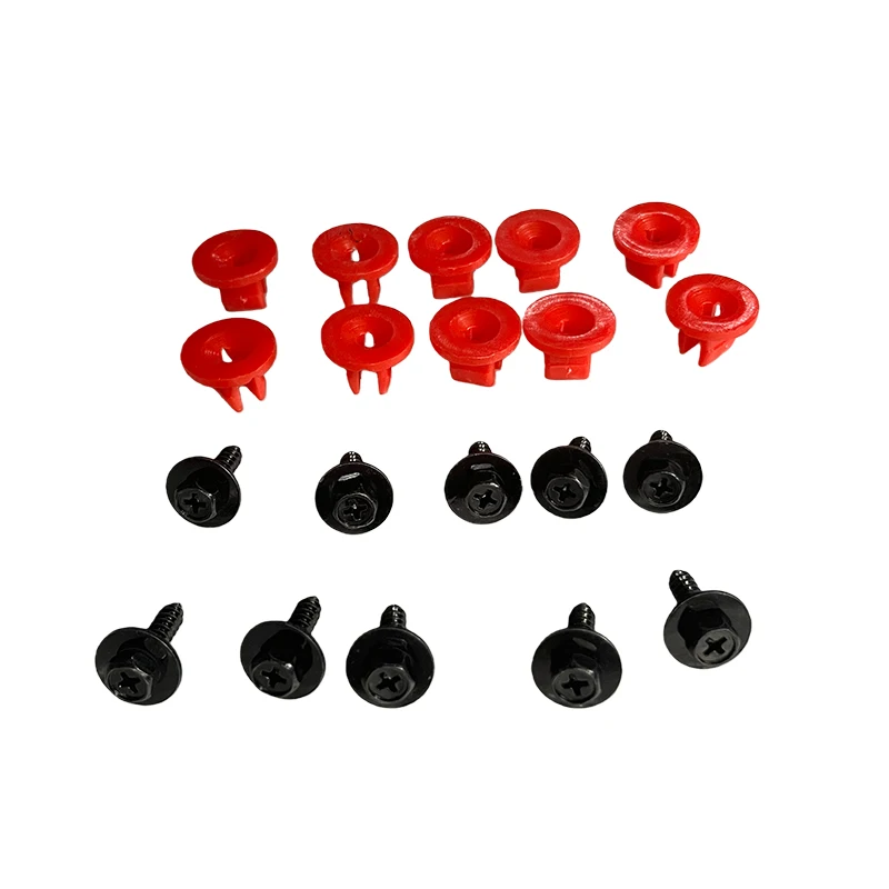 

20 X Car Engine Undertray Screws Nuts For Ford Fiesta Focus Kuga Mondeo Guard Cover Auto Accessories Engine Undertray Screws Nut