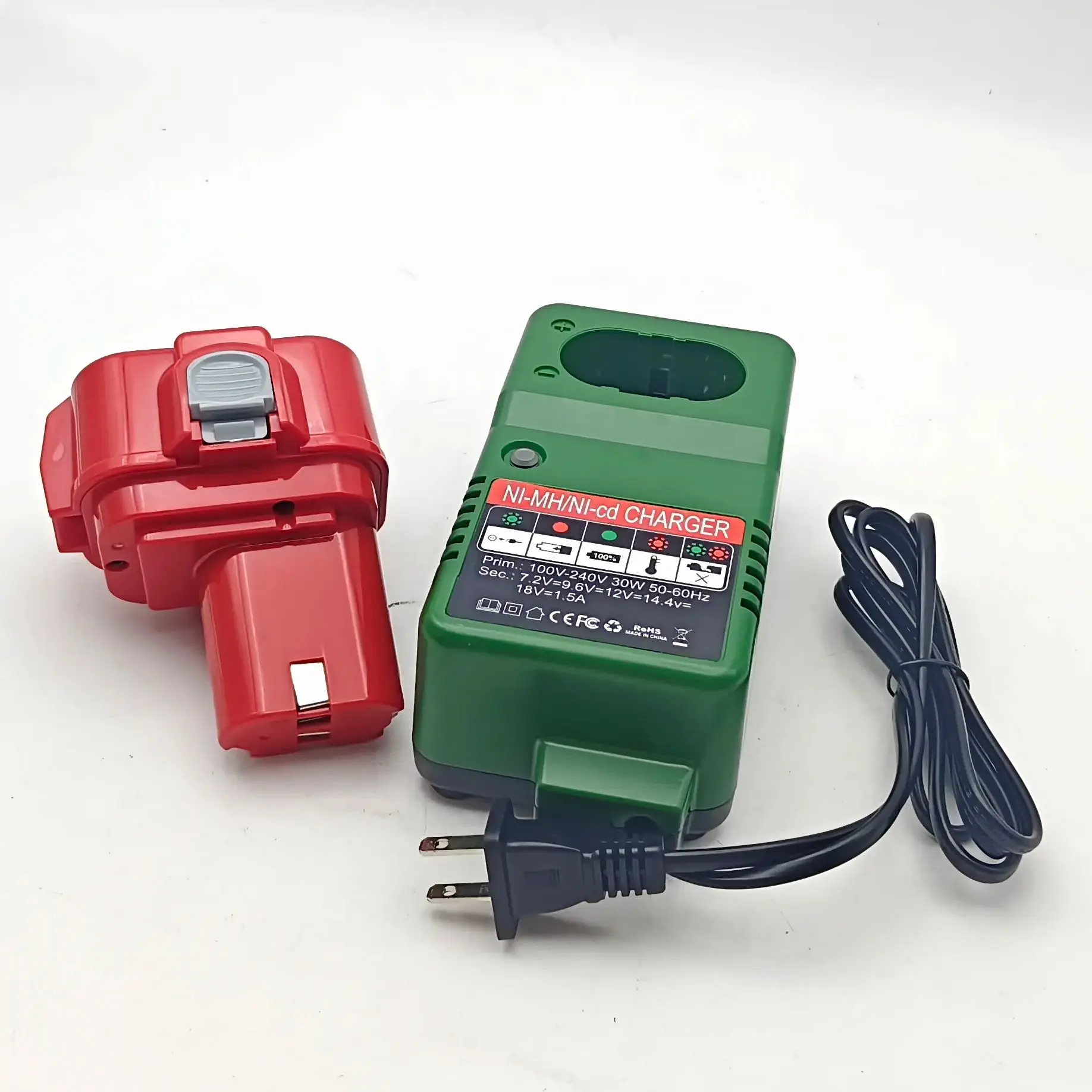 

Rechargeable Battery 4000mAH 9.6v For Makita PA09 9120 9100 9100A 9133 Ni-MH Power Tools 6226D 6908D 6503D 6991D Battery