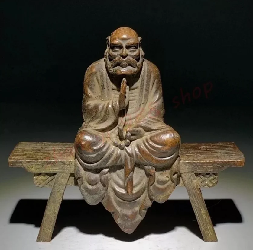 7cm Buddha statue of Bodhidharma Patriarch/bench Buddha/used ornaments Bodhis