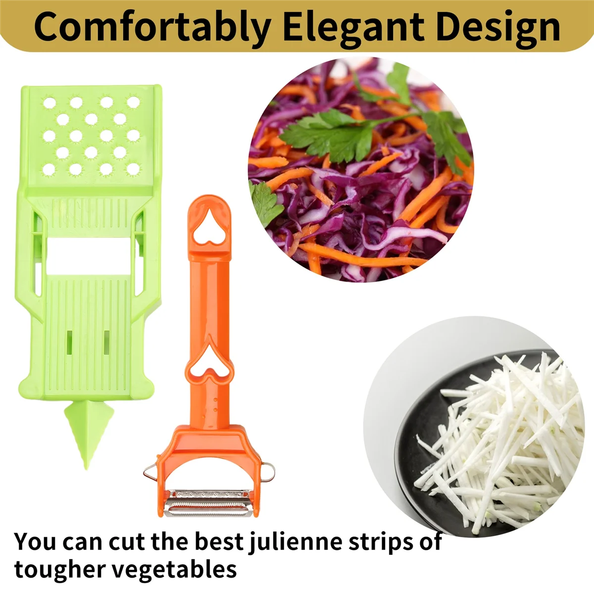 

ABLK Peeler, Slicer, Multi Peeler Kit, Home Multi Fruit Peeler for Kitchen, Vegetable & Fruit Slicer, Multi Knife Peeler