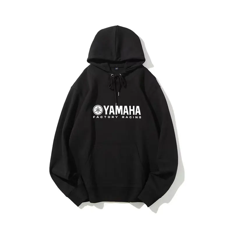 

Yamaha Spring Men's and Women's Hooded Sweatshirt Clothing Brand Printed High-Quality Cotton Casual Fashionable Loose-Fitting