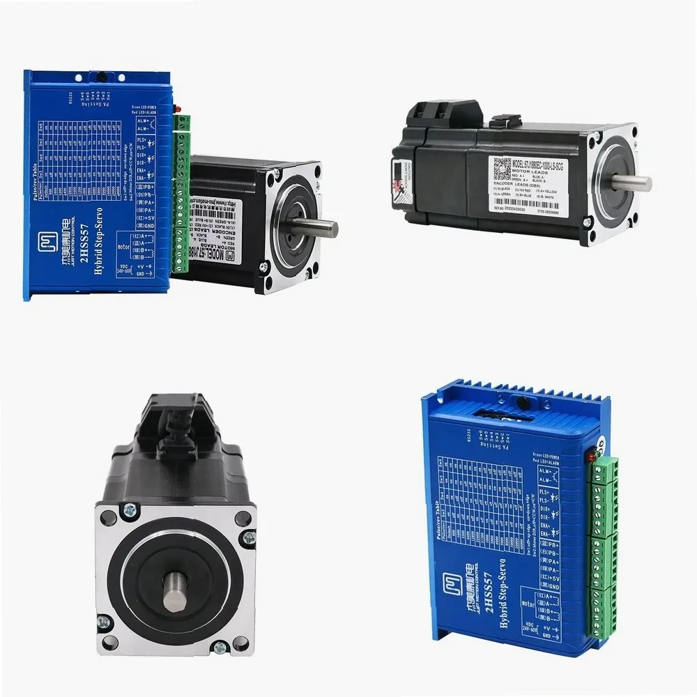 57J1880EC 23HS Closed Loop Stepper Motor with Encoder & Brake High Torque NEMA 23 1000mm Cable for CNC/3D Printer
