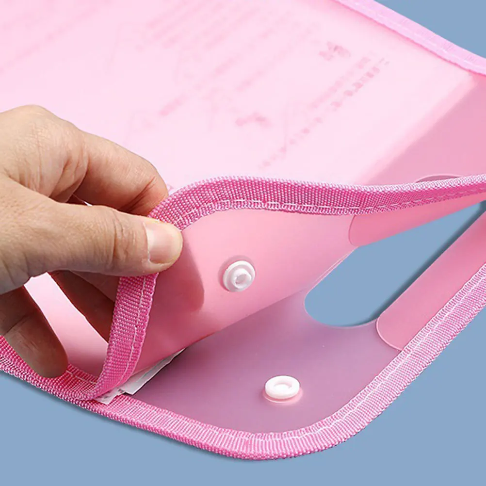 

3Pcs Expanding File Organizer A4 Document Folder Multi-Grid Storage Portable Receipt Bag Office Supply File Documents Bag