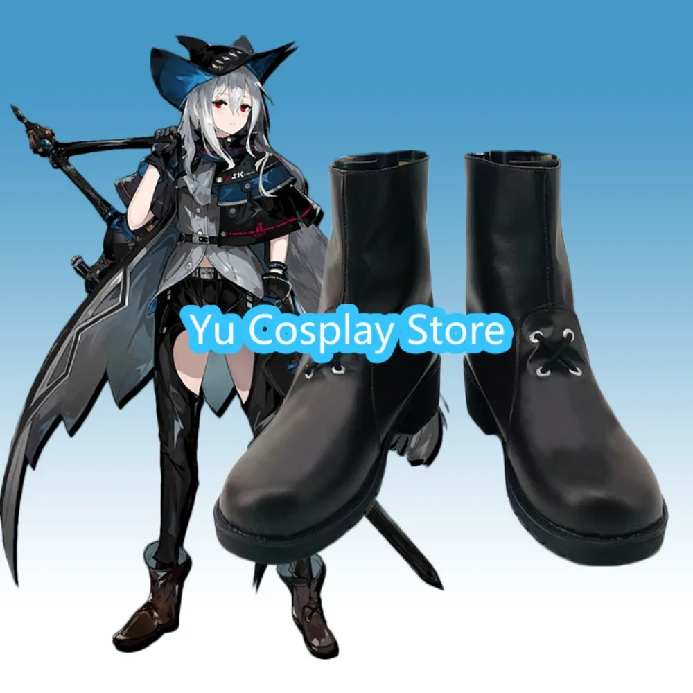 

Yu Косплей Магазин Arknights Skadi Обувь для косплея Аниме Обувь для косплея Сапоги Костюмы на Хэллоуин Реквизит