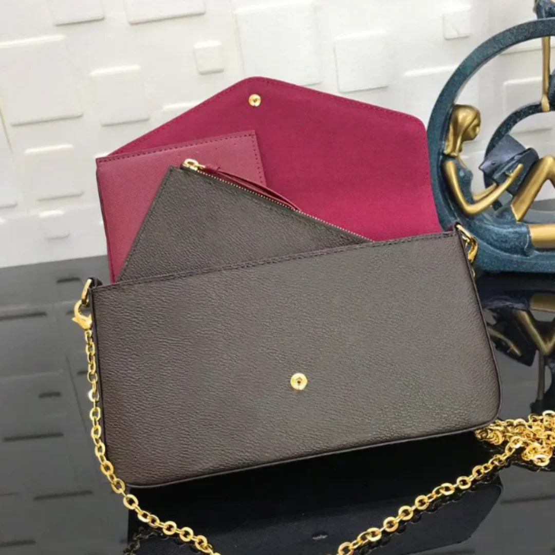 Elegante bolso de hombro para mujer, bolso de mano de diseñador, bolso cruzado pequeño con cadena de Boutique, mochila informal, monedero, bolso de mano