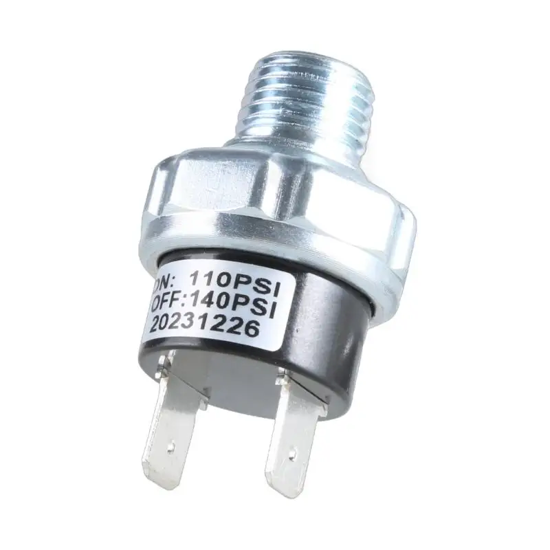 Air Compressor Pressure Switches Power Control Valves Adjustable Pressure Switches Simple Install for Workshop Equipment