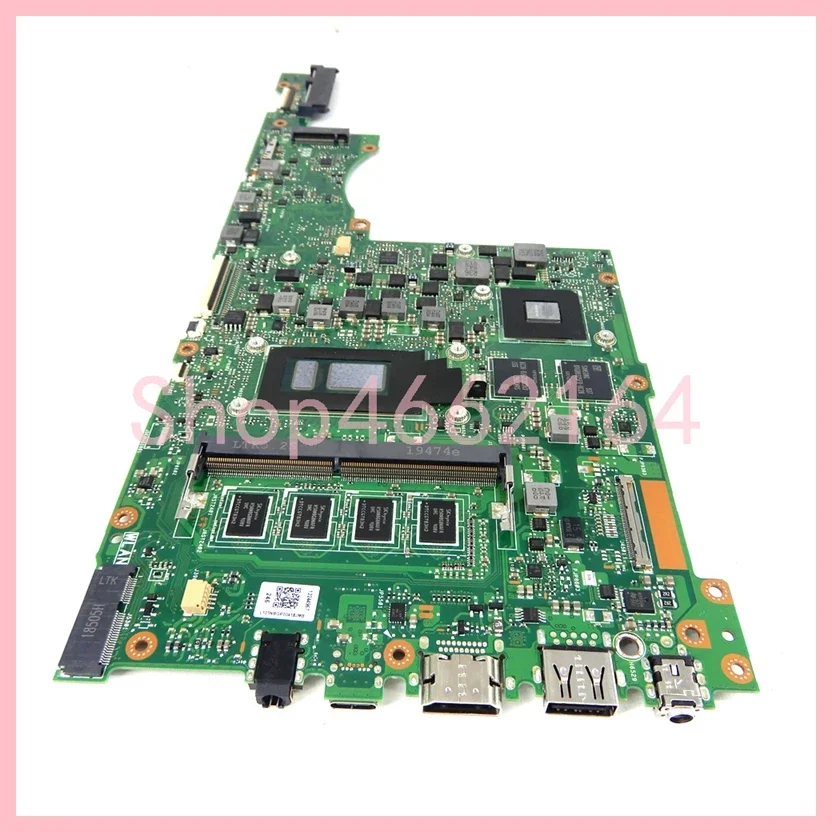 Imagem -05 - Placa-mãe Portátil para Asus X411unv i5 Cpu i7 4g 8g Ram Mx150-v4g Mainboard X411u X411un X411ua X411unv X411uf uq S4200 S4200u