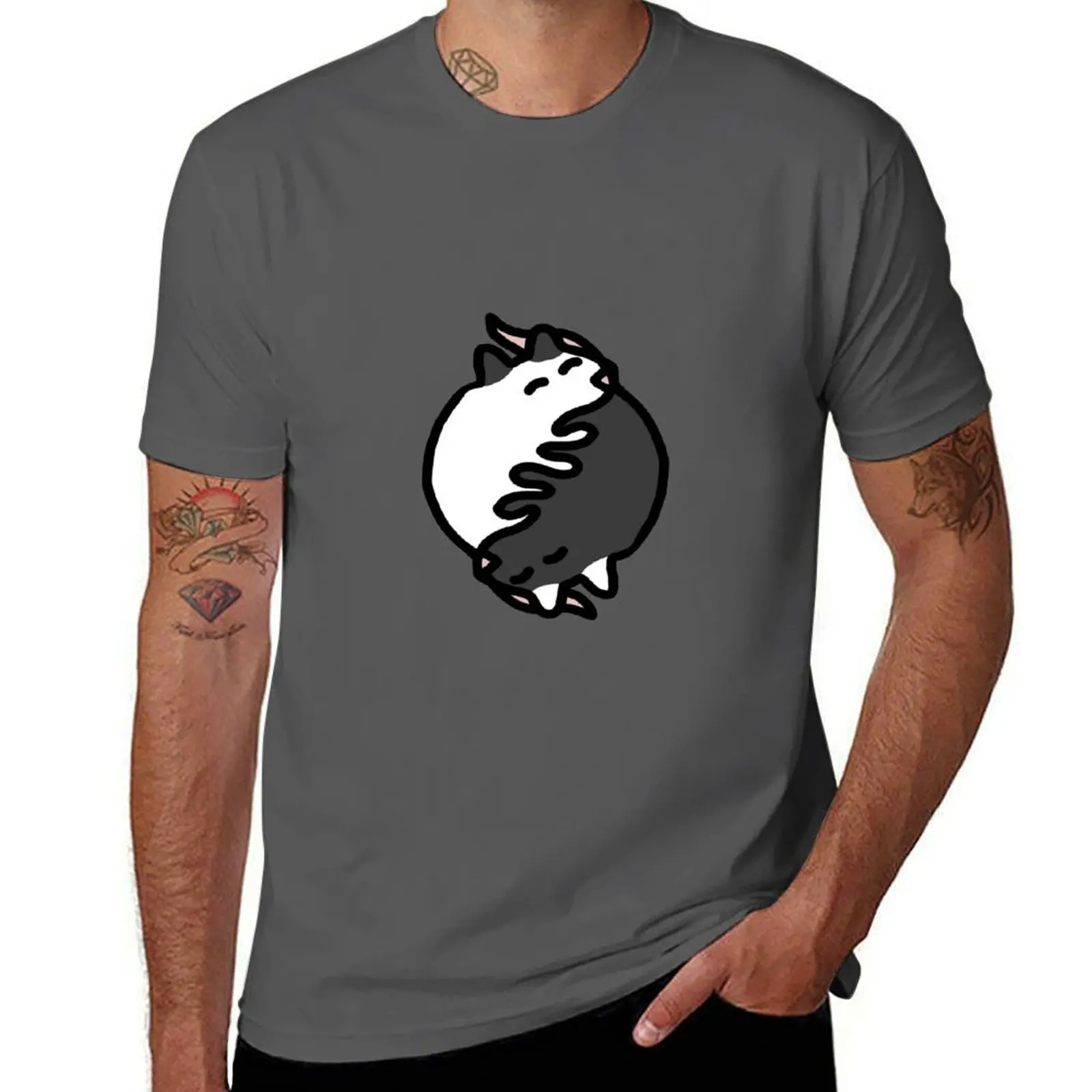 

Yin and Yang Cosy Rats! Black and white T-Shirt man t shirts graphic man t shirt luxury t shirts for man graphic tees T-Shirt