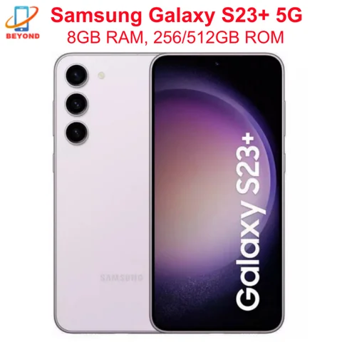 Samsung Galaxy S23 Plus S23+ 5G S916U1 S916B S916E S916N S9160 6.6" OLED 256/512GB 8GB Snapdragon NFC Original Cell Phone