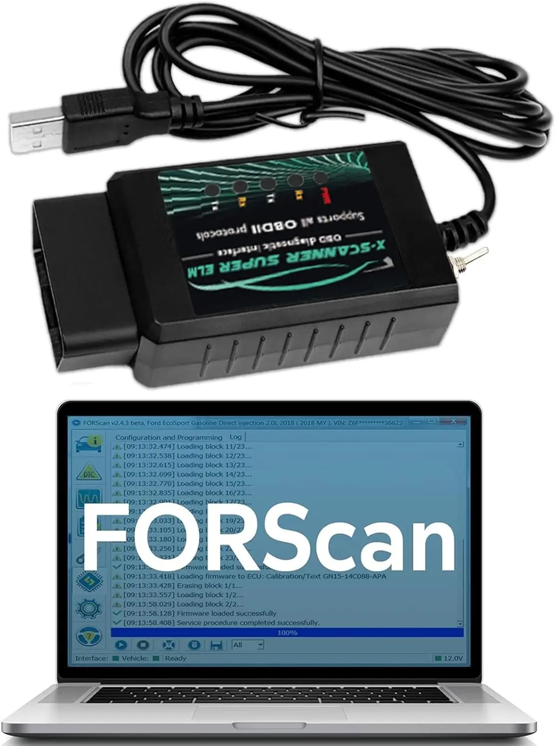 

USB-адаптер ELM327 OBD2 с чипом 25k80, переключателем MS-CAN/HS-CAN, для автомобилей 1996+, работает с FORScan