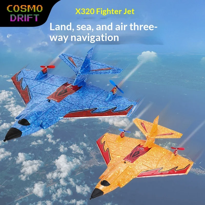 avion-de-combate-rc-3-en-1-x-320-mini-para-tierra-mar-y-aire-de-espuma-epp-resistente-al-agua-con-luz-led-y-giroscopio-inteligente-para-principiantes