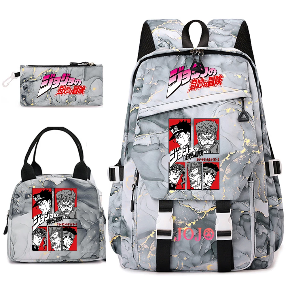 ensemble-de-sac-a-dos-d'etudiant-imprime-jojo's-bizarre-adventure-avec-sac-a-lunch-et-trousse-a-crayons-3-pieces-pour-filles-ecole-voyage